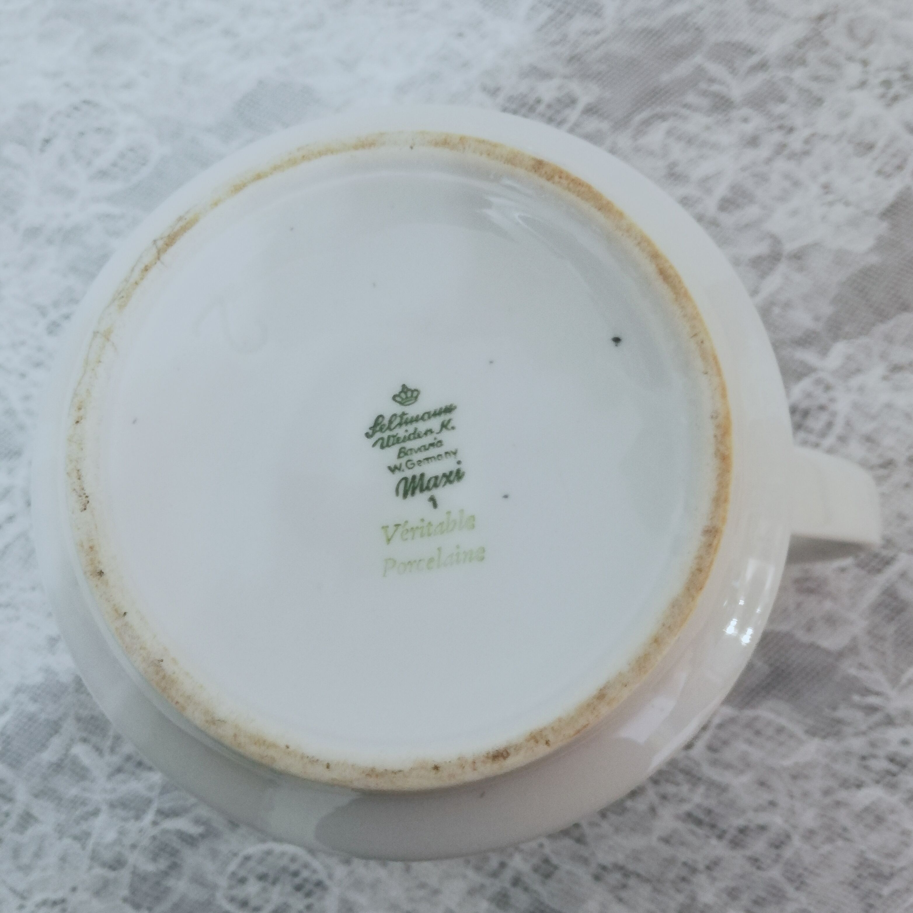 German porcelain coffee set