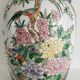 Chinese vase pink family 19th century