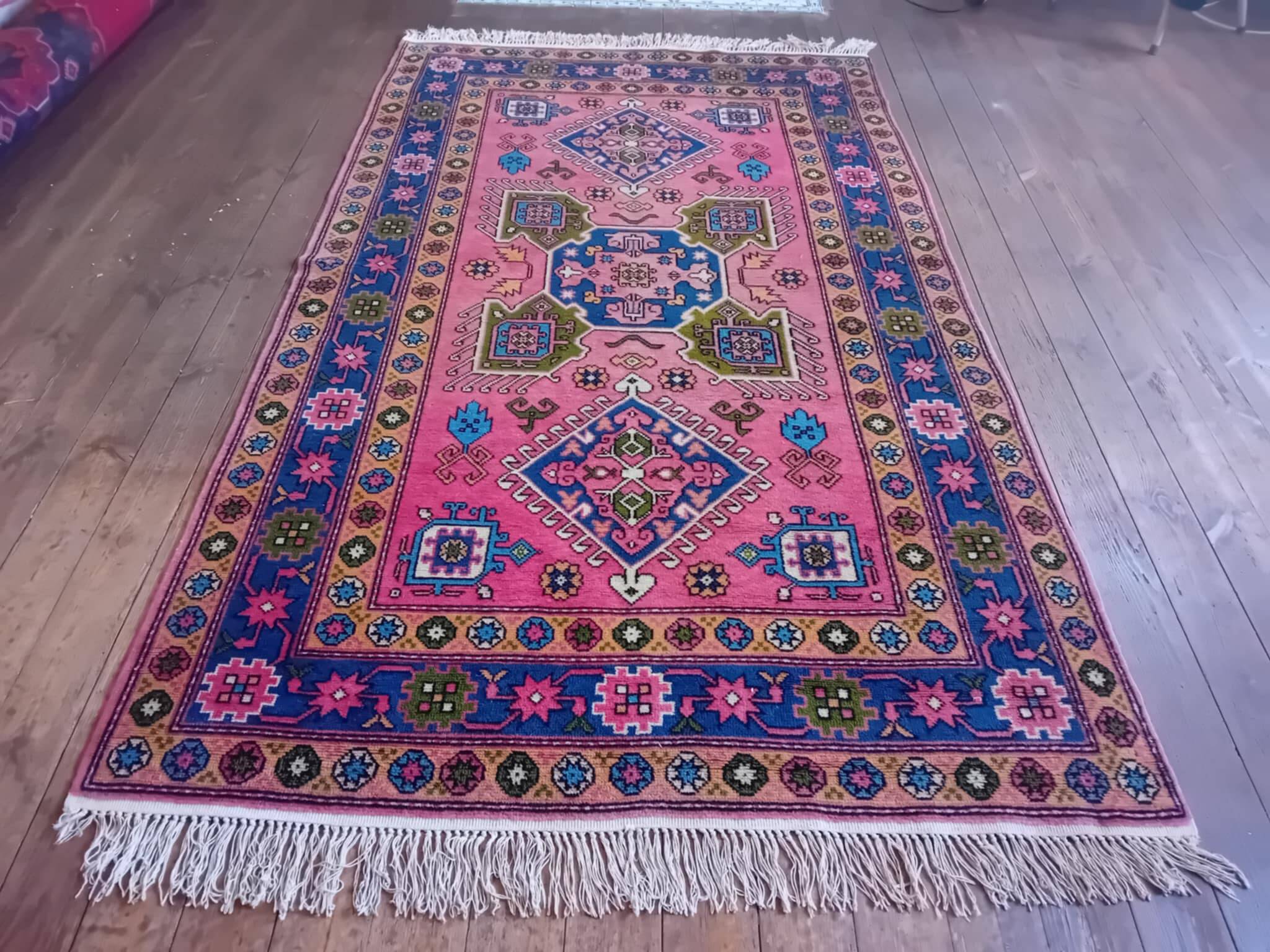 Tapis Caucasien Shirvan fait main 252x143cm