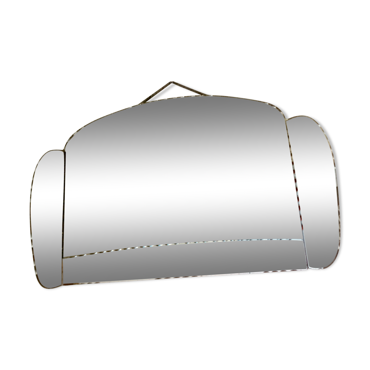 Former art deco mirror  63 x 39cm