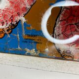 Backglass pinball machine trident stern