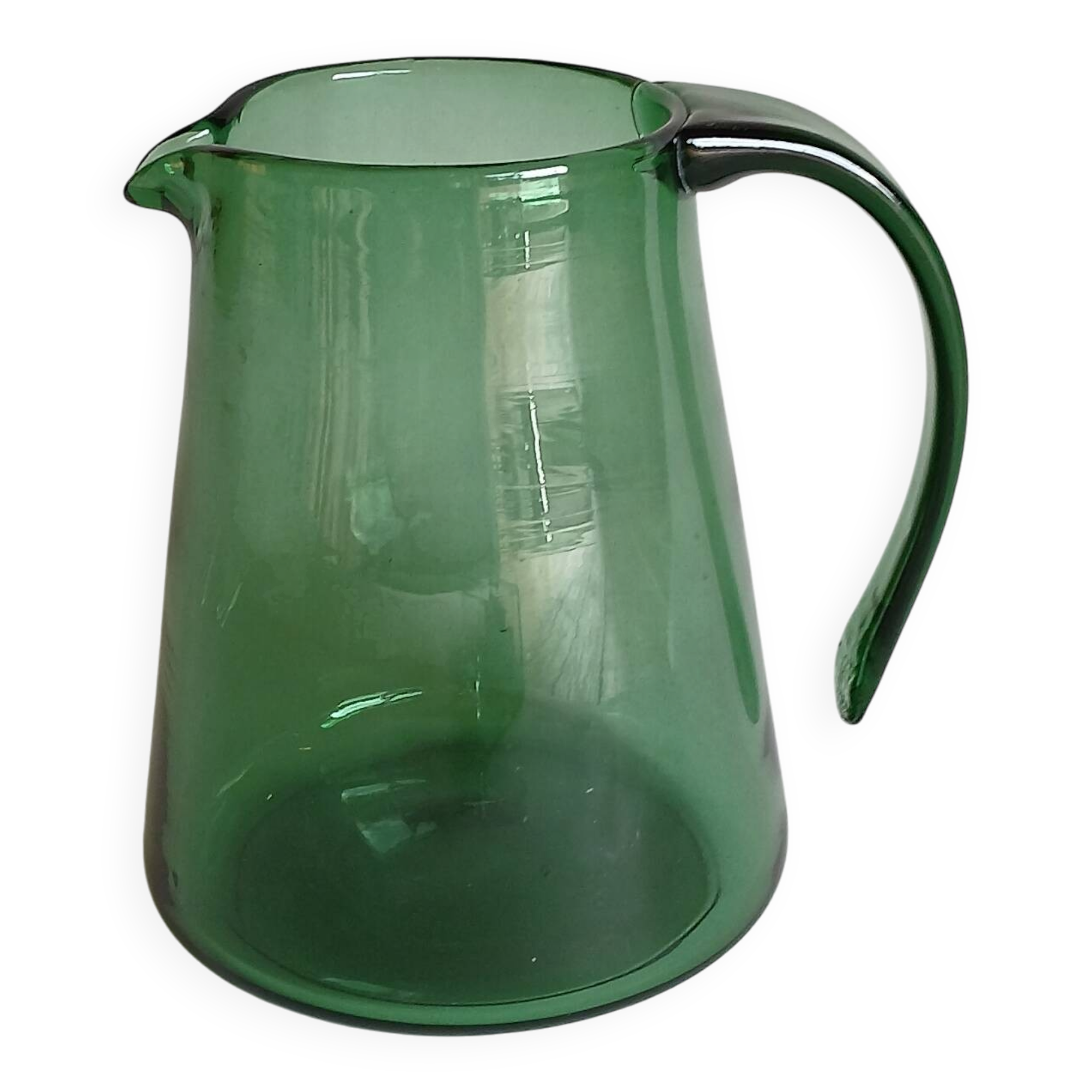 Pichet XL en verre soufflé