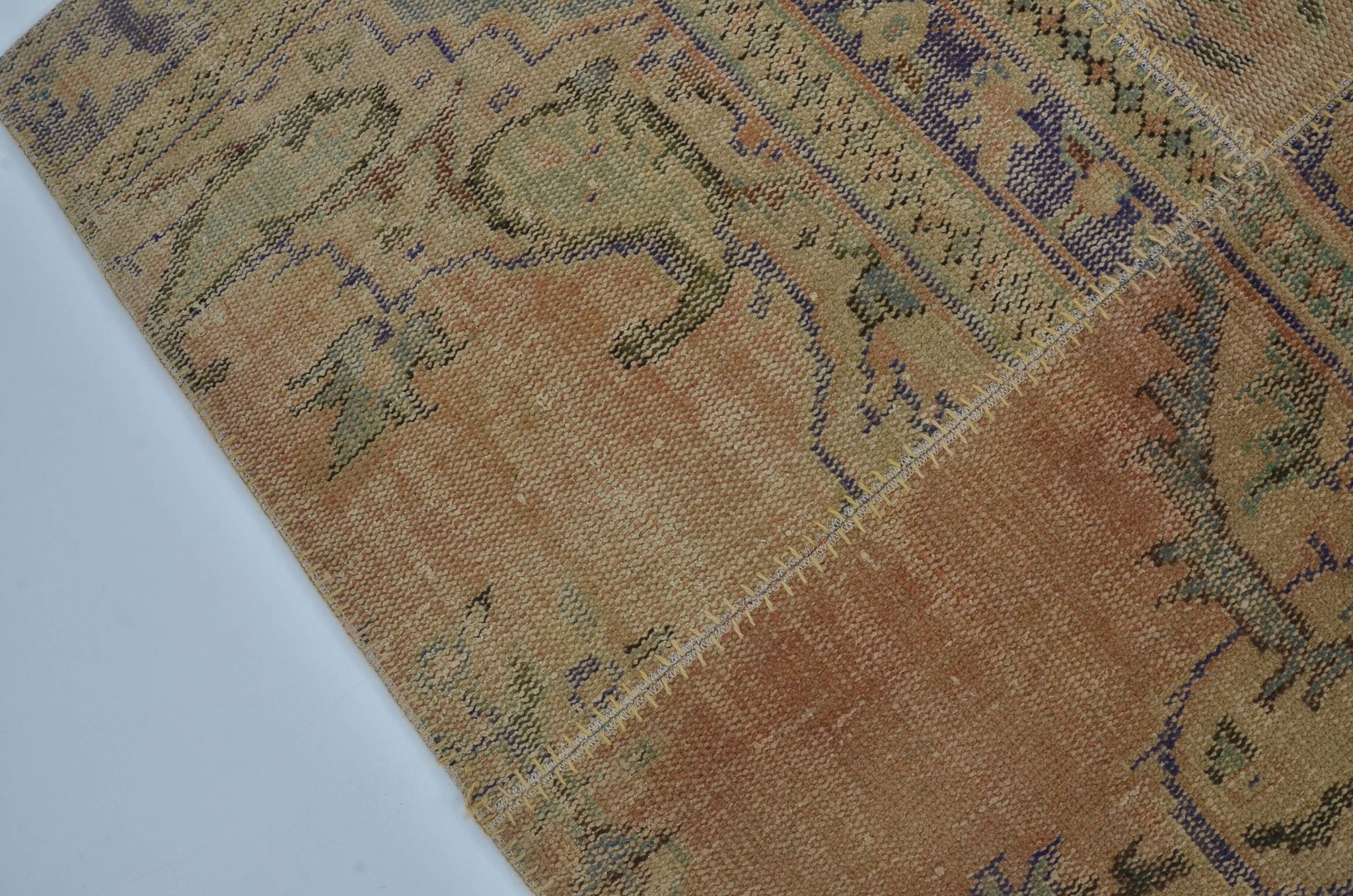 Tapis floral turc beige sku 3037
