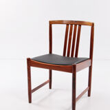 Dinner chairs design by Illum Wrapsø 1960 Denmark.