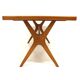 Scandinavian teak dining table, Treman, Sweden, 1960