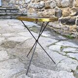 Tripod side table by Mechanical Mirror Works Inc 1950