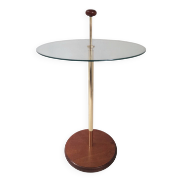 Jolie petite table d'appoint italienne 80s