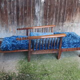 Morris "Potacol" armchair and footrest