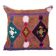 Vintage embroidered cushion cover 66x66 cm