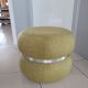Vintage round pouf
