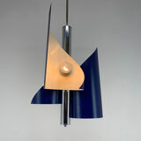 Italian Asymetrical Space Age Chandelier 1970's