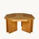 A set of five coffee tables, France 1970s.