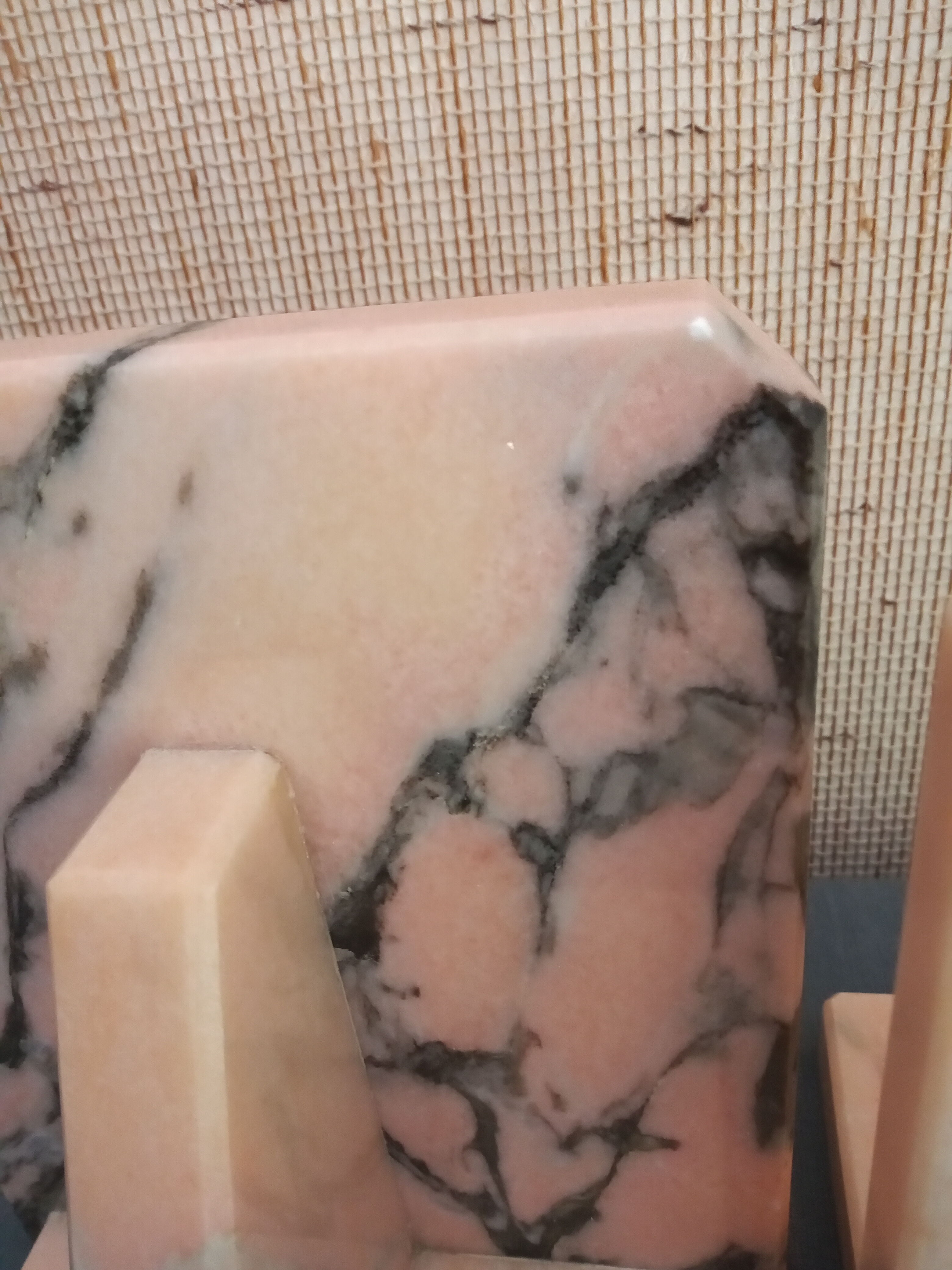 Art Deco marble bookends