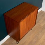Retro teak 1960s g plan form five sideboard cabinet on hairpin legs
