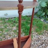 Console en bois style louis XVI