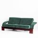 Vintage 3-4 seater canapé in alcantara. Åke Fribyter for Nelo Möbel 90s.