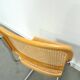 Italiaanse webbing set stoelen met chromen buisframe