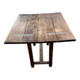 Table rectangulaire ancienne à rabats