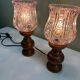 Art Deco bedside lamps