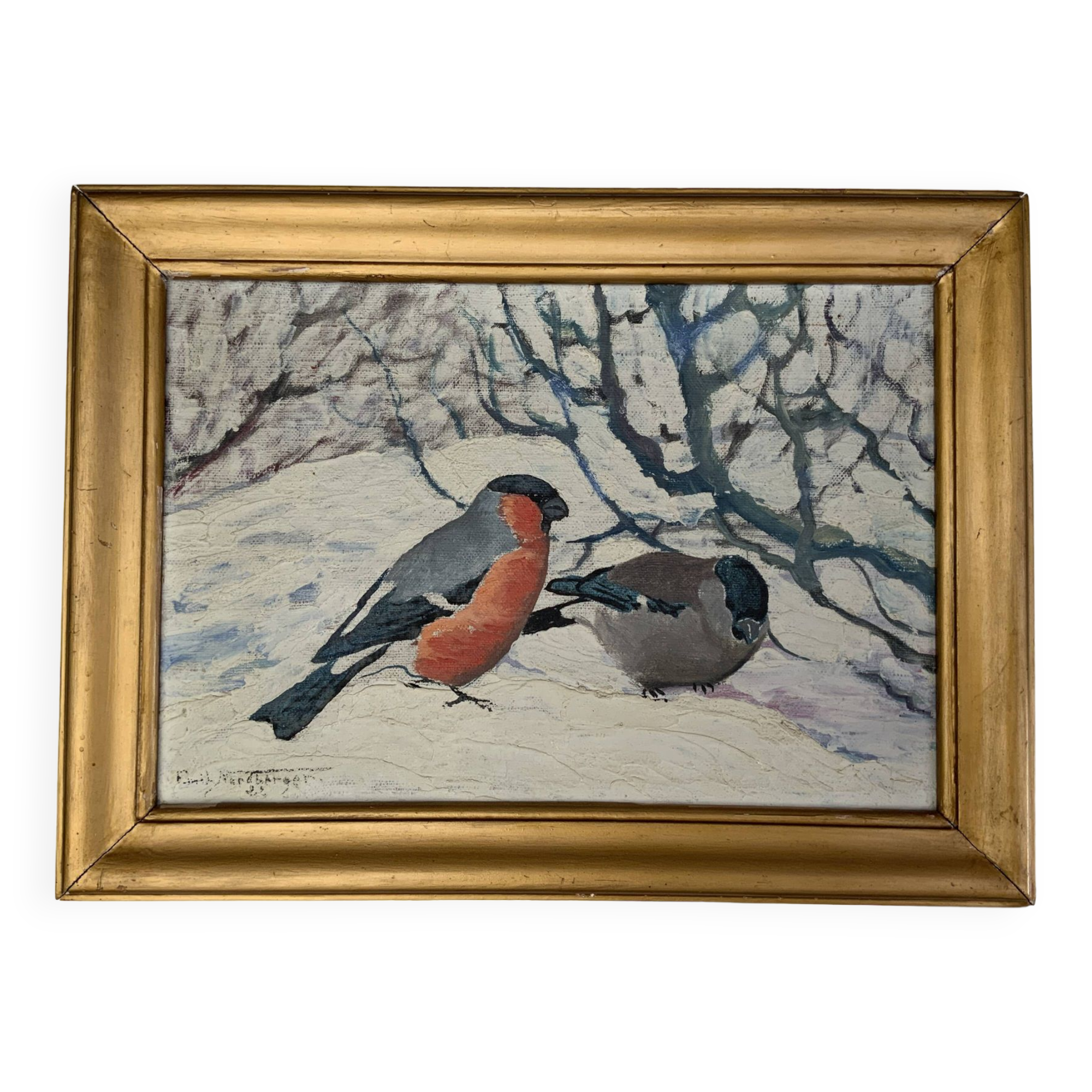Landscape oil painting 1922s