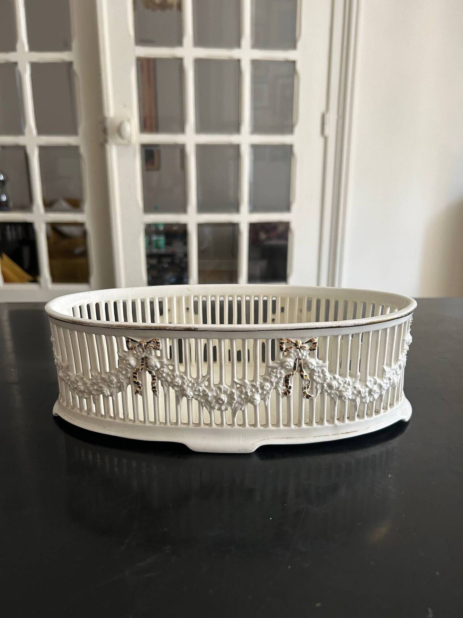 Max Roesler planter, Rodach porcelain