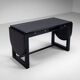Augusto Savini rare drop leaf desk with Pamplona chair for Pozzi Italy