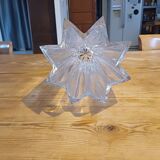 Art deco crystal vase