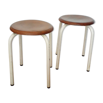 Vintage 1950s tabourets