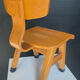 Vintage beech chair from the 1950s-60s.
