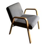 Scandinavian gray easy chair | 1980s