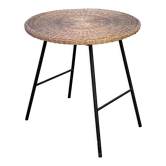 Vintage wicker side table from the 60s