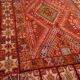 Vintage Moroccan Wool Rug 214 x 325 cm, Berber Handmade Rug Unique