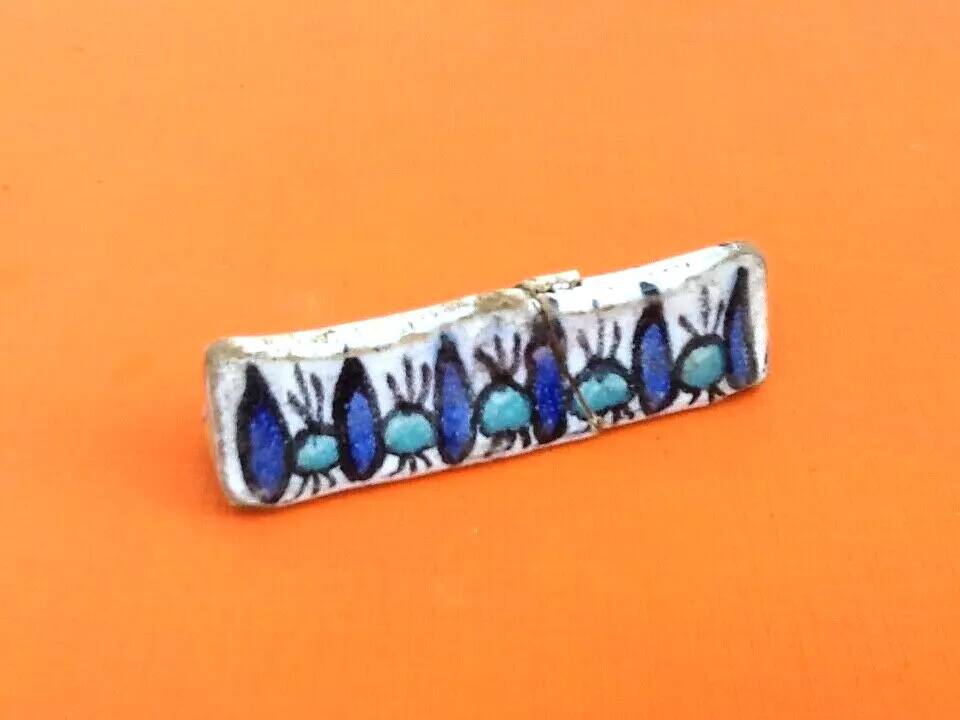 1930s 10 Knife Holders Glazed Ceramic