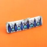 1930s 10 Knife Holders Glazed Ceramic