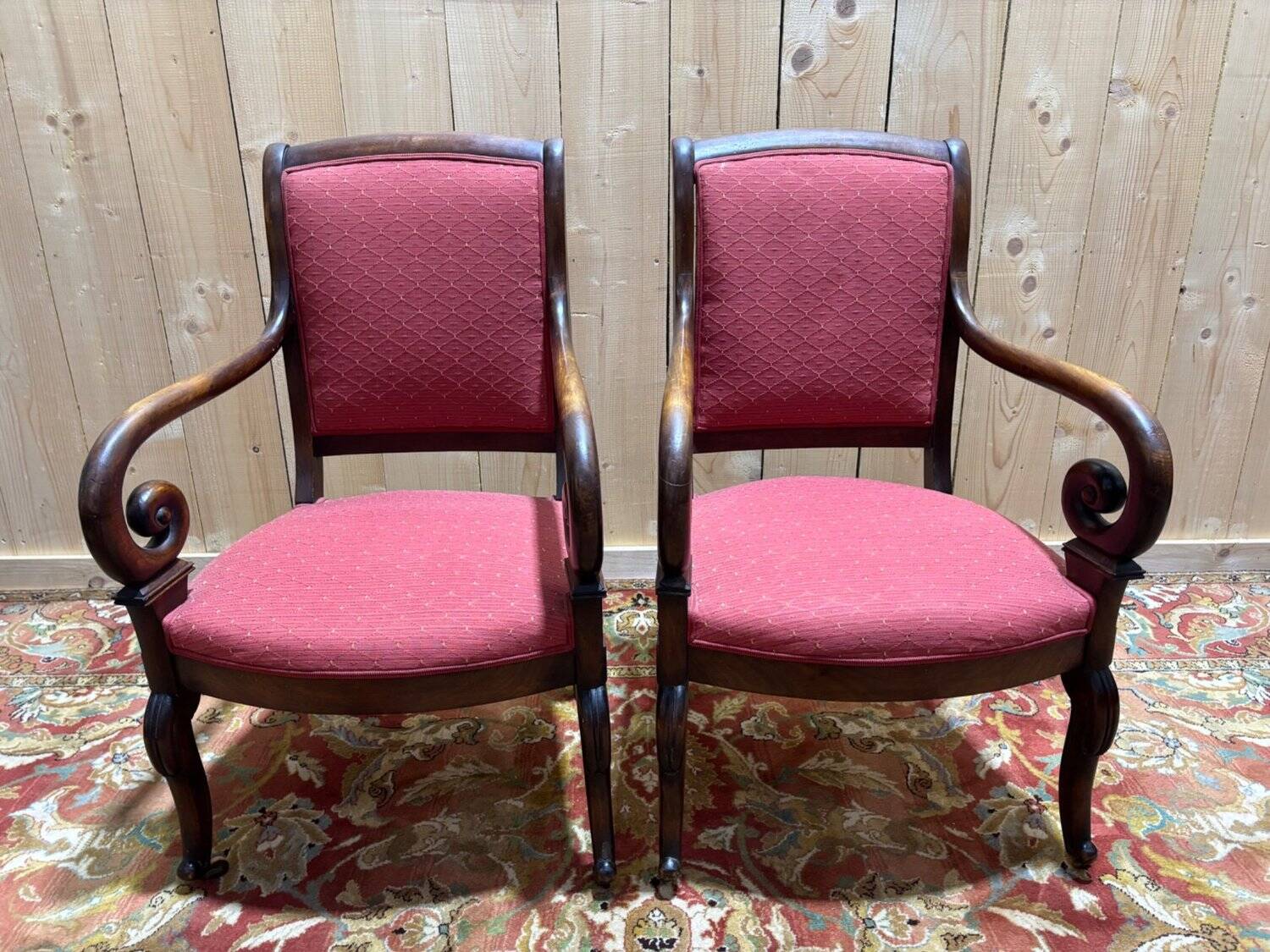 Pair of restoration armchairs (copy)