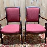 Pair of restoration armchairs (copy)