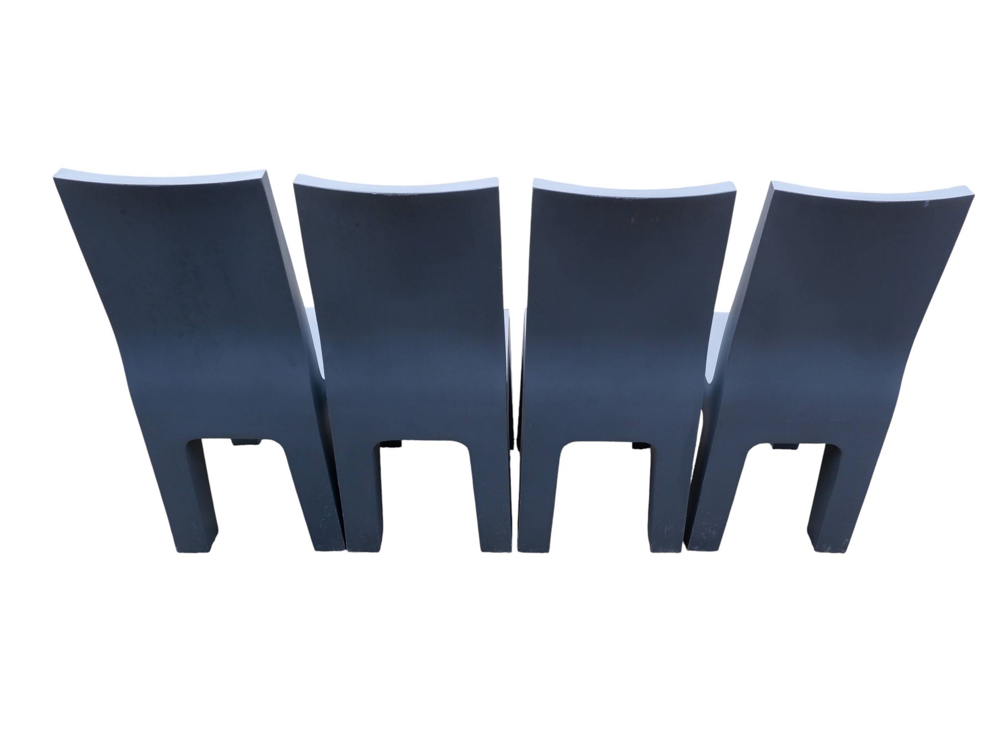 4 chaises du musée Richard Hutten, années 1990
