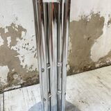 80s glass and marble console