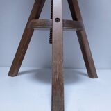 oak workshop patina stool