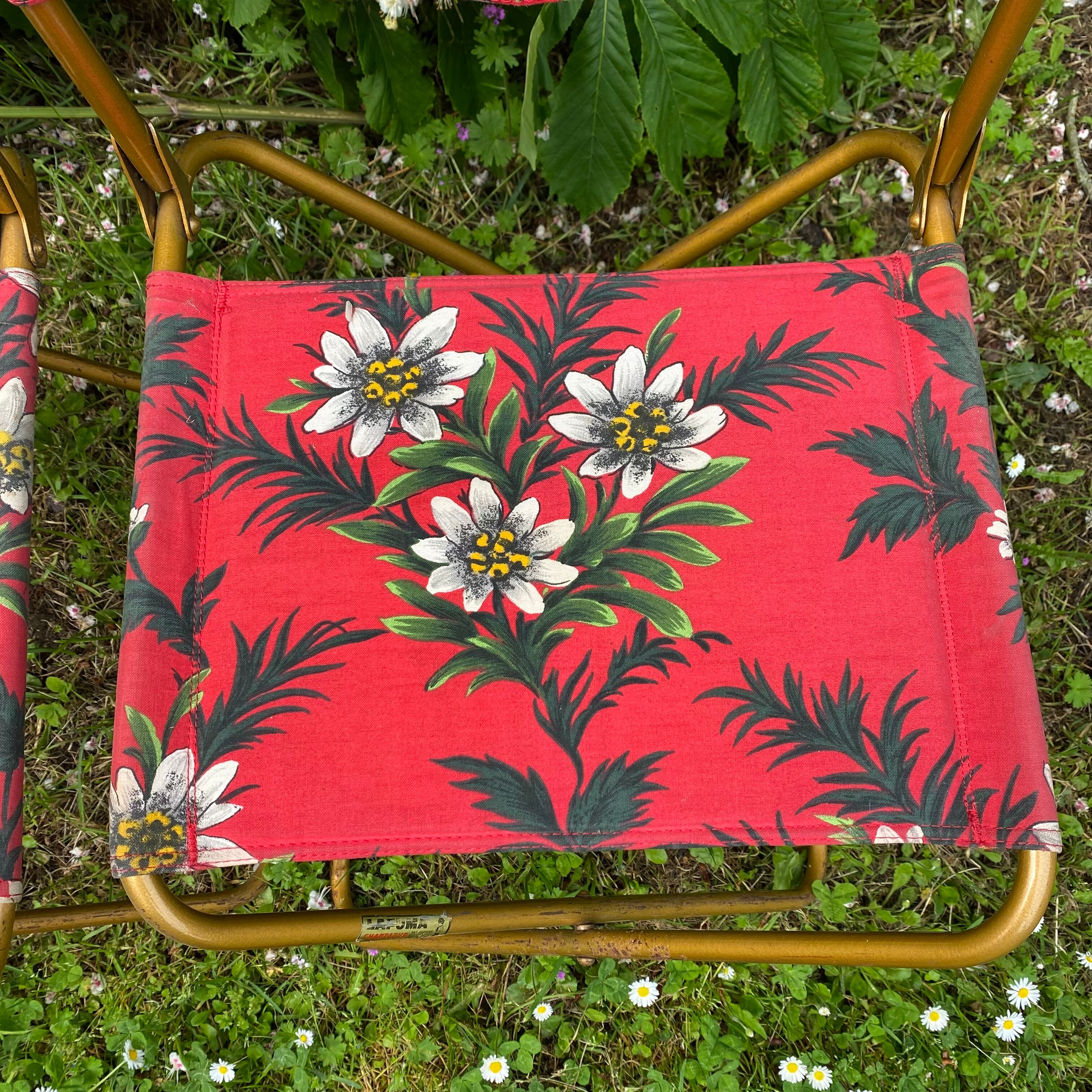 Lafuma vintage camping chairs