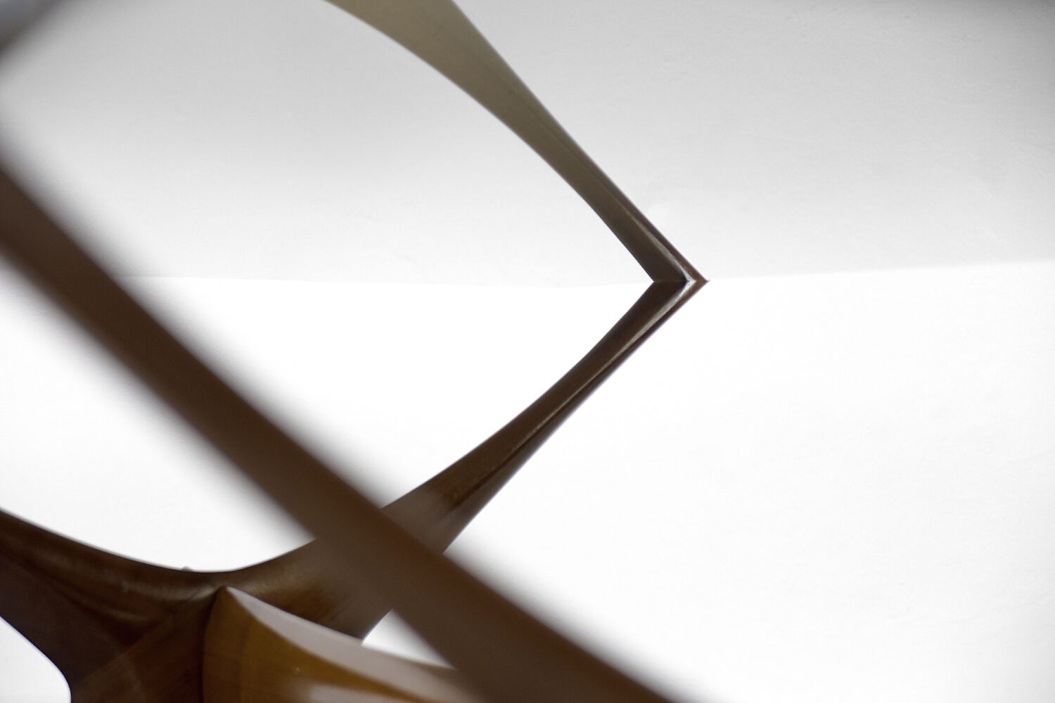 Mid-Century Modern Scandinavian Walnut Condor Coffee Table from  Örebro Glass, 1960s