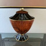 Large Bosa ceramic lamp, Italy, 1980s