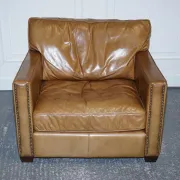 Leather Armchairs Tanned by Timothy Oulton Viscount