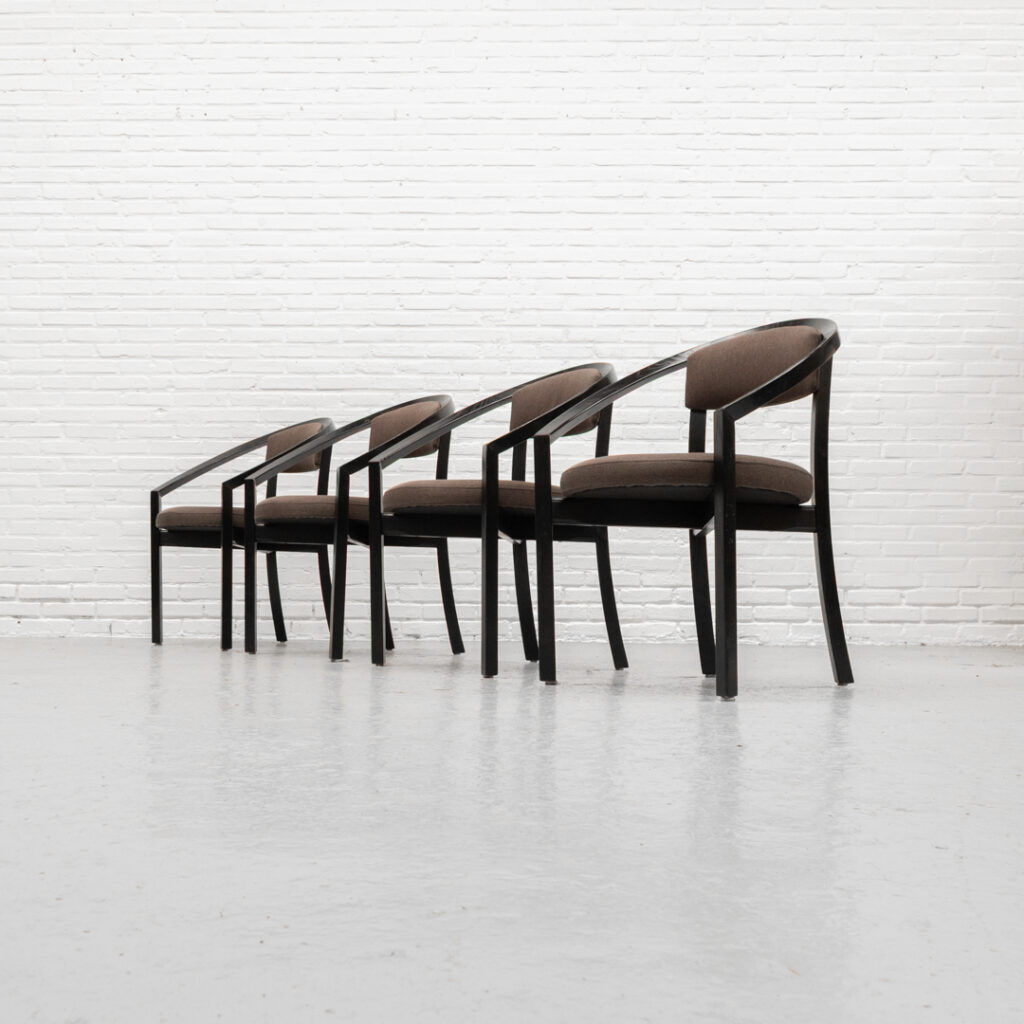 Set of 4 Rosenthal Nostro dining chairs