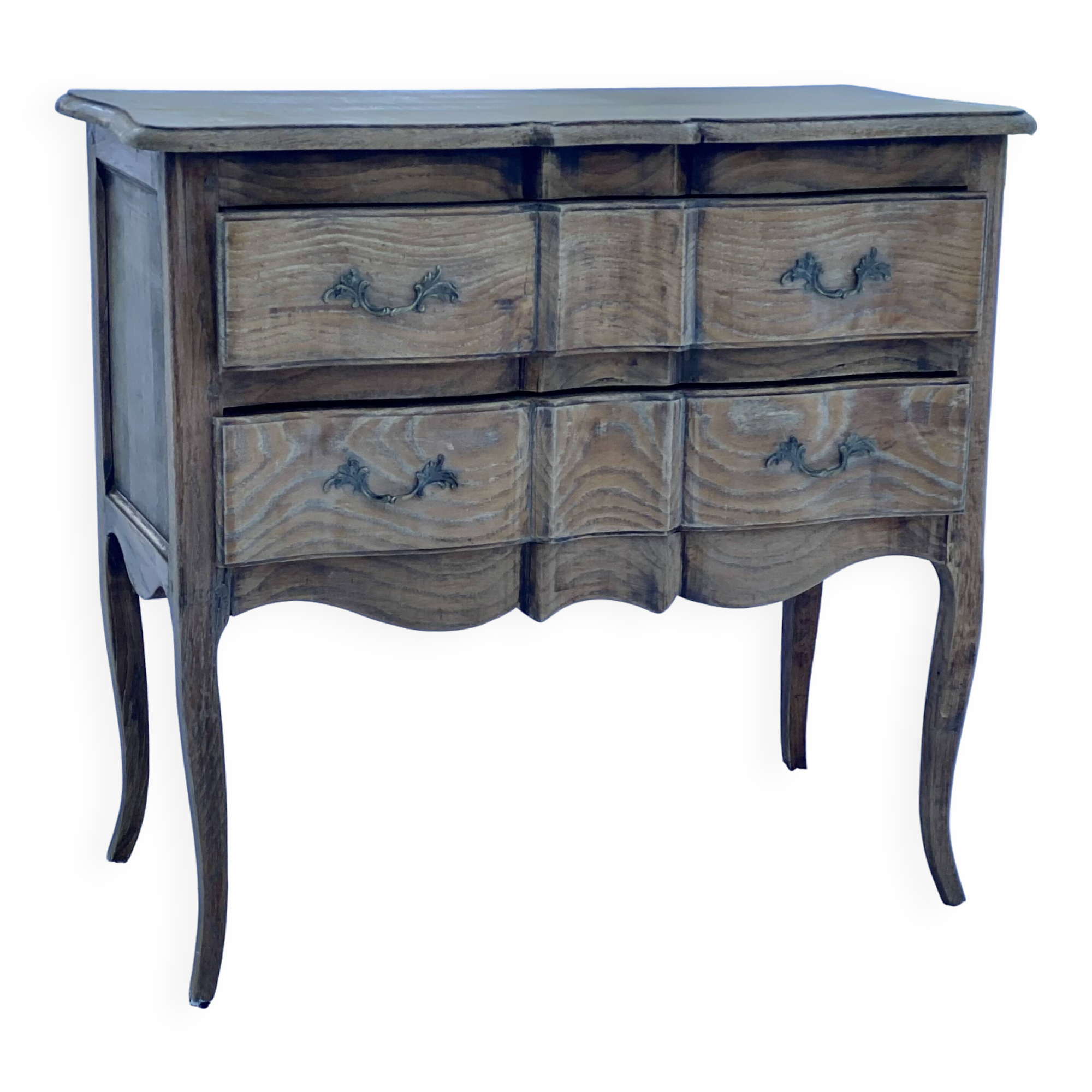 Louis XV style 2-drawer chest of drawers