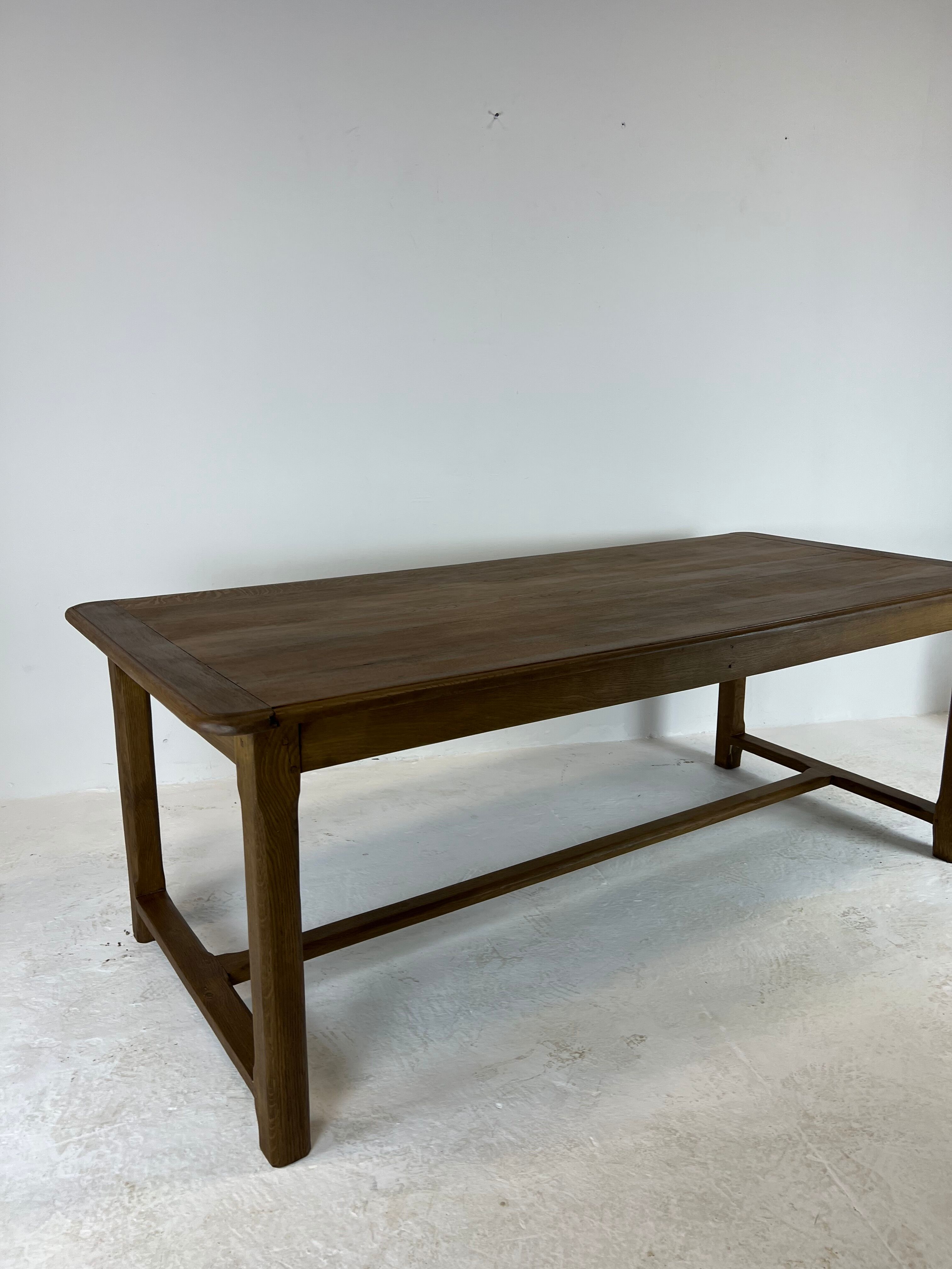 Old oak farmhouse table