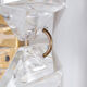 Crystal Wall Lamps set of 3 by J.T. Kalmar, 1960s