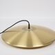 Danish Diskos vintage pendant lamp by Jo Hammerborg, Fog og Morup, 1965