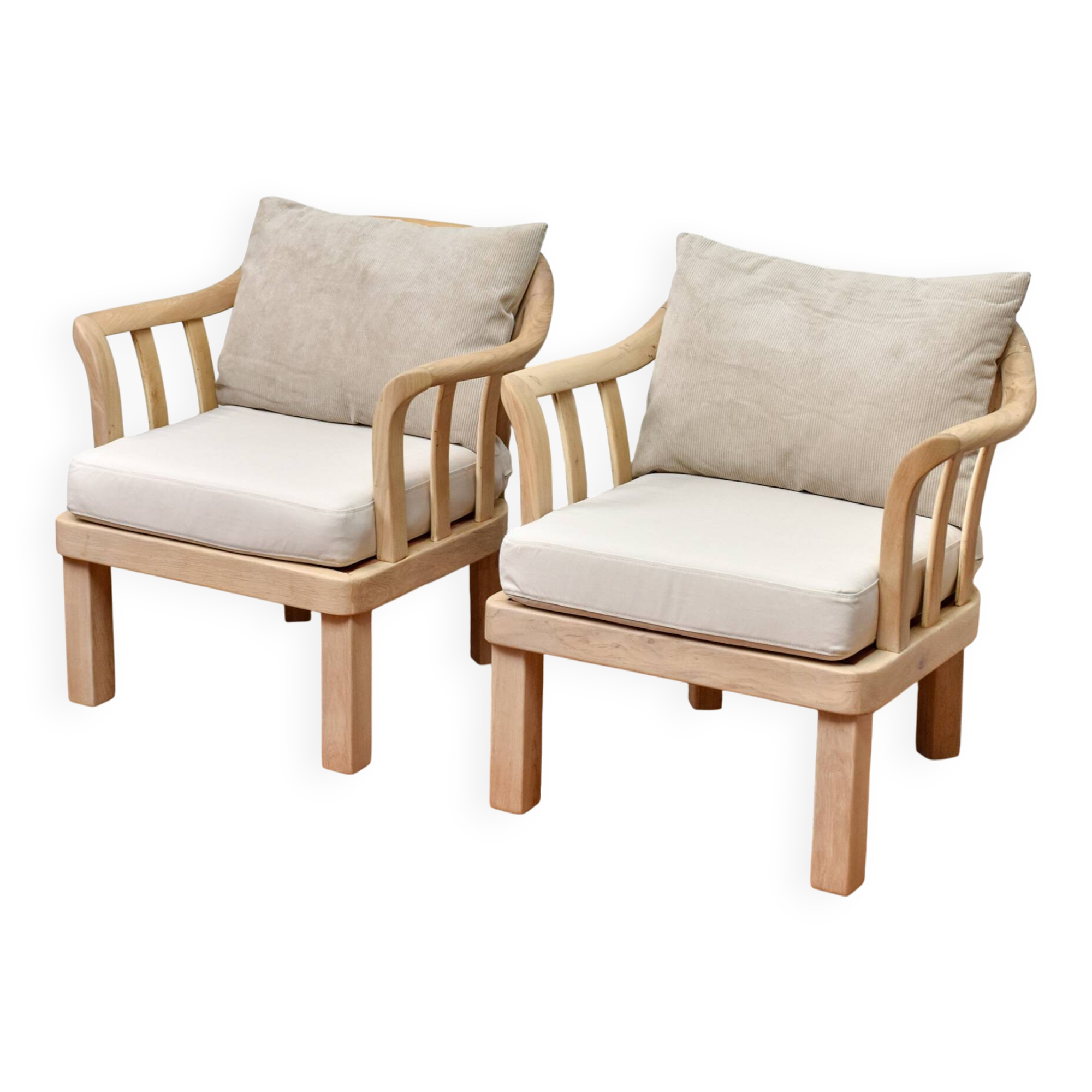 Oak armchair