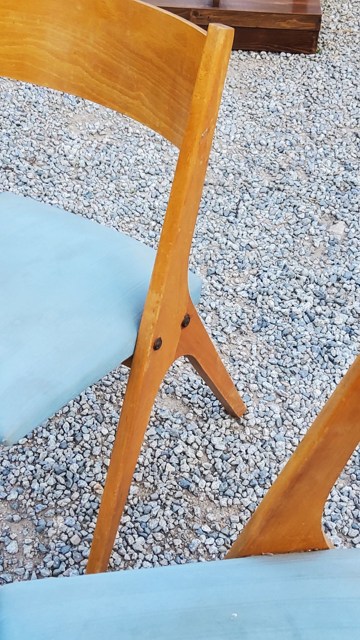 Pair of vintage chairs 50s